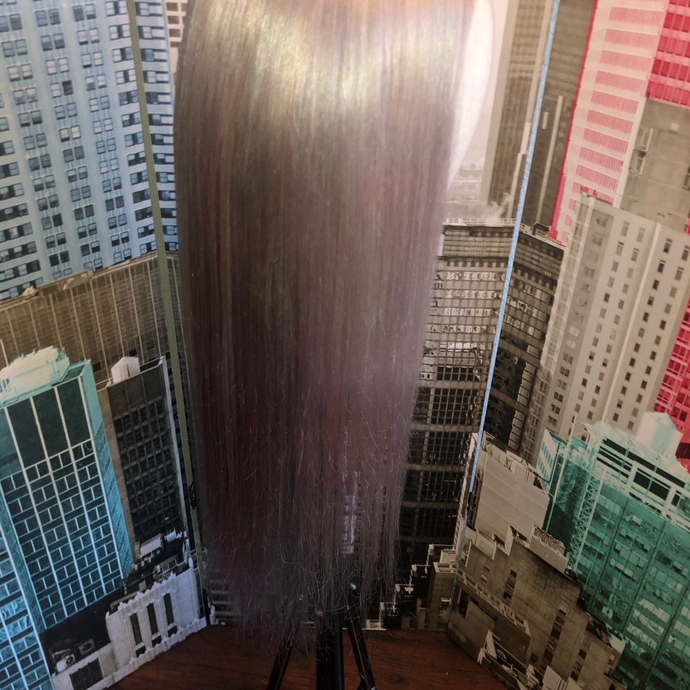Lace front wig
